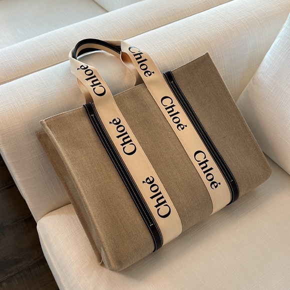 AUTHENTIC NWT CHLOE LARGE WOODY BAG - Picture 15 of 16